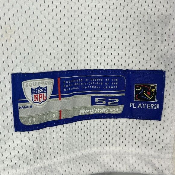 REEBOK ELI MANNING #10 NEW YORK GIANTS MENS JERSEY FTL-05-168 - Picture 6 of 7